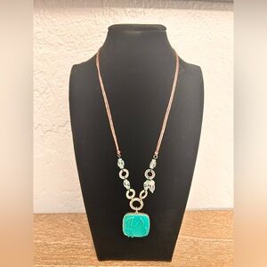 Turquoise Pendant Necklace